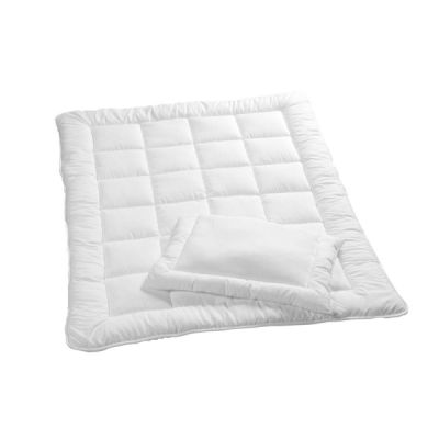 Комплект одеяло, подушка микрофибра 100х135 бел 19030-1 BabyNest