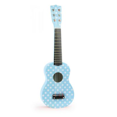 Іграшка музична Гітара 1шт голуб.в  горошек 8328 Vilac