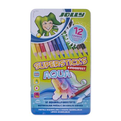 Набір олівців кольорових Aqua 12шт  3001-0001 Jolly