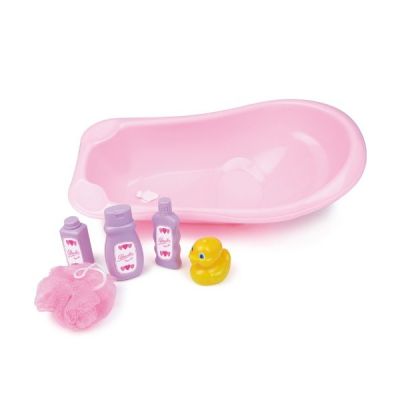 Іграшковий набір для купання 40см рожевий 800172 Petitcollin