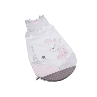 Спальный мешок 00-06 мес розовый-серый LMDO2 Sauthon