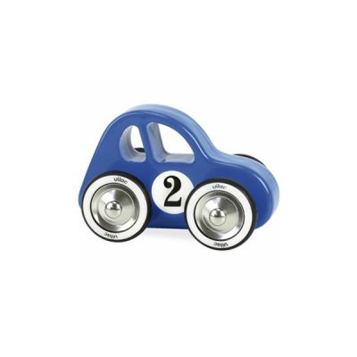 Іграшка дерев`яна Машина 14см синій 2299B Vilac