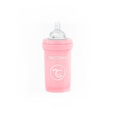 Пляшка для годування антиколькова 0+ 180мл рожевий 78249 Twistshake