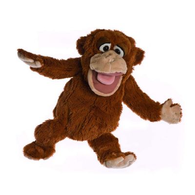 Іграшка м`яка на руку 1шт мавпа W272 Living Puppets