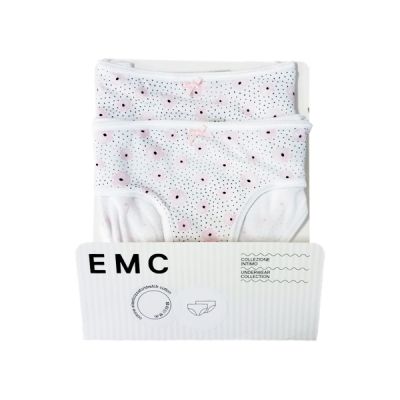 Труси дитячі 2шт 3 роки біл-рожев BF8065 EMC