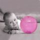 Мяч-брязкальце 1шт рожевий 2787 Ludi