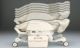 Люлька-трансформер автоматична,органайзер,покривало подарунок 116432 білий Fealetto Auto Swing Combi