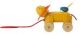 Игрушка деревянная на веревке Львенок  1шт желт. 658315 Moulin Roty