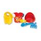 Набор игрушек для песка 1шт оранж 1251-0000 Androni Giocattoli