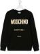 Кофточка коттон утепленная др 6 лет черн HUF039 Moschino