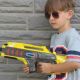 Іграшковий набір пістолетів лазер 2шт жовтий 410083 Jamara