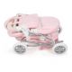 Іграшкова коляска 3+ рожевий 65049 La Nina