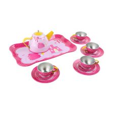 Ігровий набір посуду металічного 1шт рожевий 8973 LEGLER