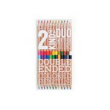 Набір олівців кольорових двосторонніх 12шт  128-103 Ooly